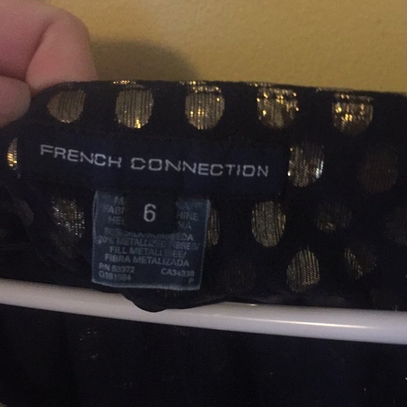 French connection gold top - Picture 2 of 5